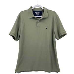 Nautica Performance Deck Shirt Sage Green